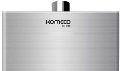 aquecedor de agua a gas komeco ko 25di descricaoinox